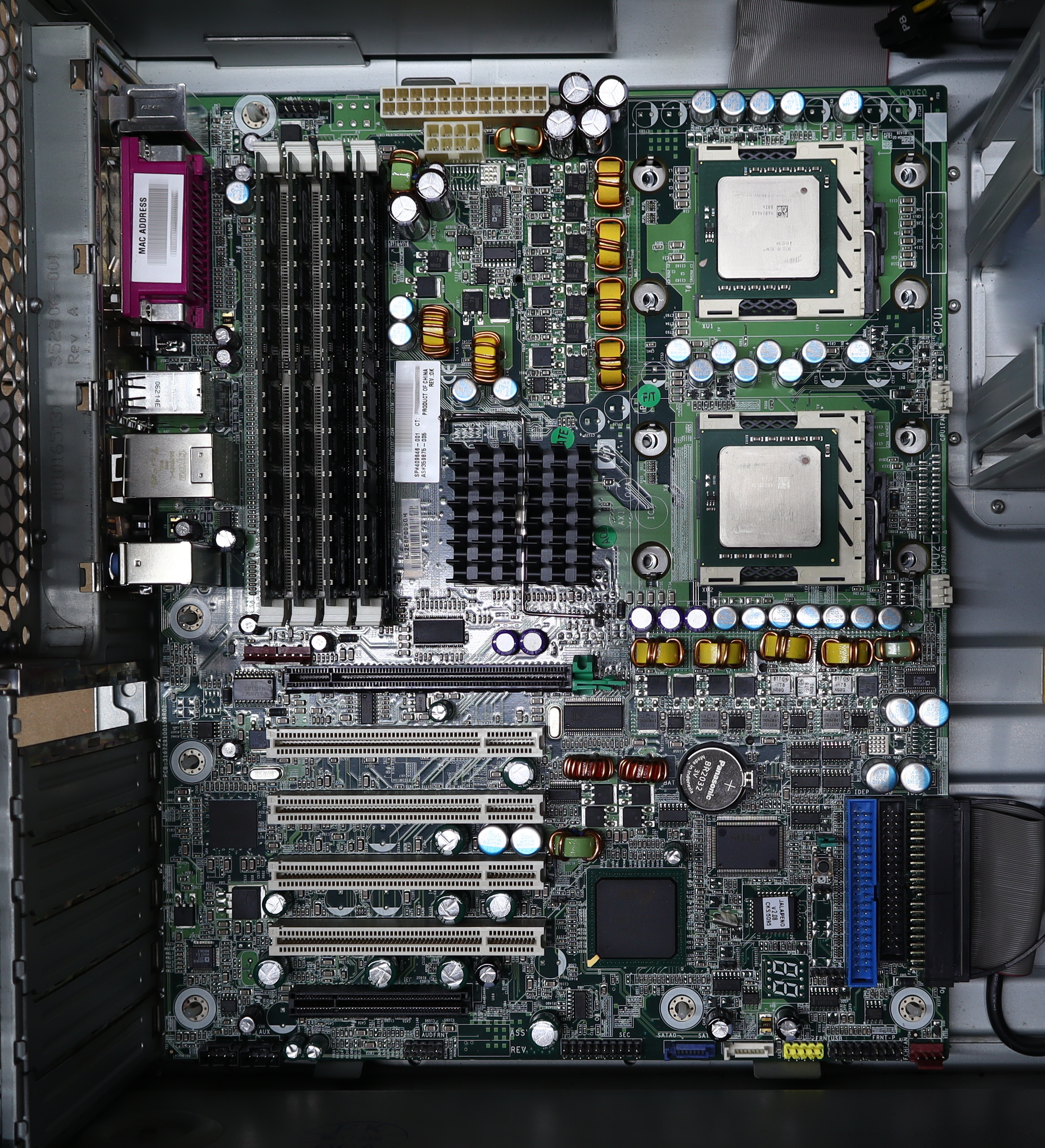 HP XW6200 Workstation Motherboard System Board 359875-005 409646-001