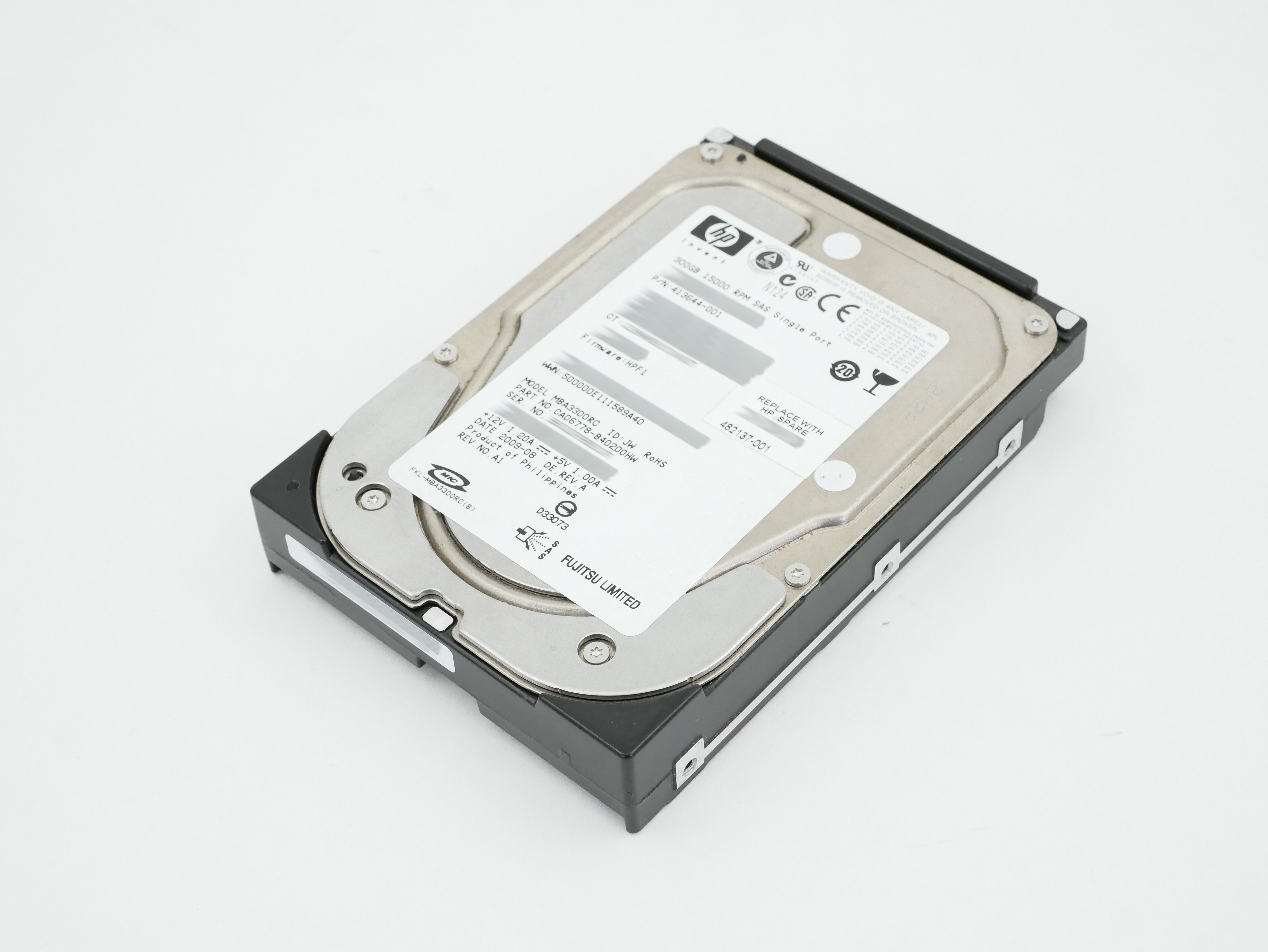 HP Seagate Cheetah 300GB SAS 15K RPM 3.5" ST3300656SS 487674-001 482137-001