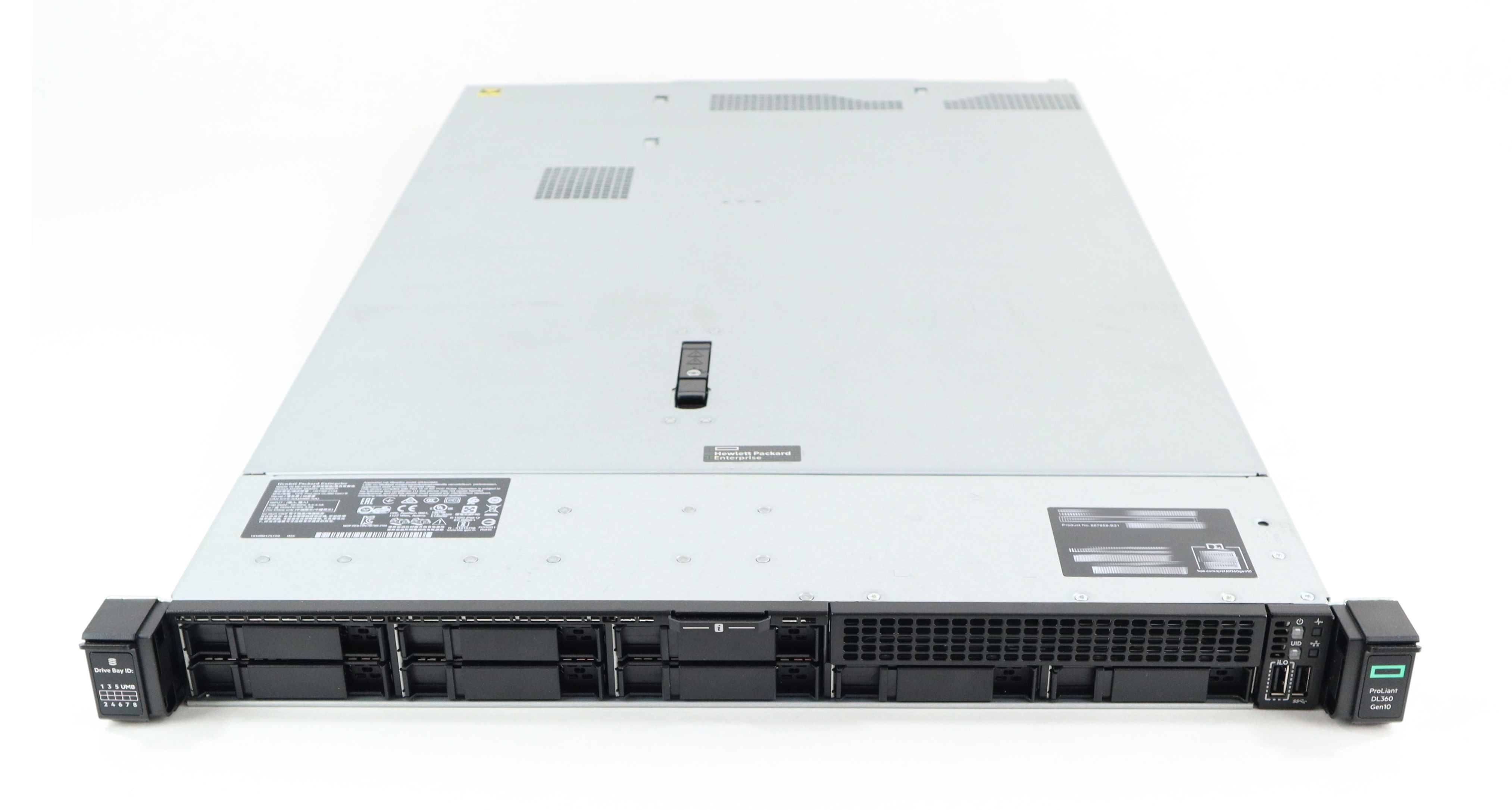 HPE ProLiant DL360 Gen10 Intel Xeon Gold 6240 2.6GHz RAM 192GB NO HDD 867959-B21