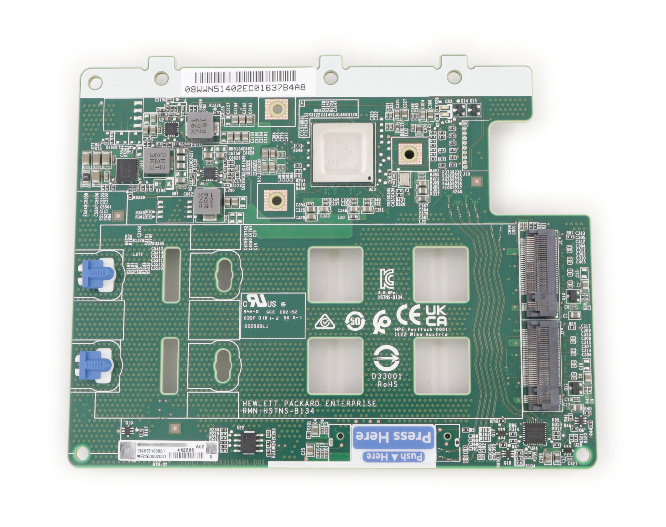 HPE Proliant NS204i-d Gen10 + NVMe PCIe3 x4 M.2 OS Boot Device P21410-B21