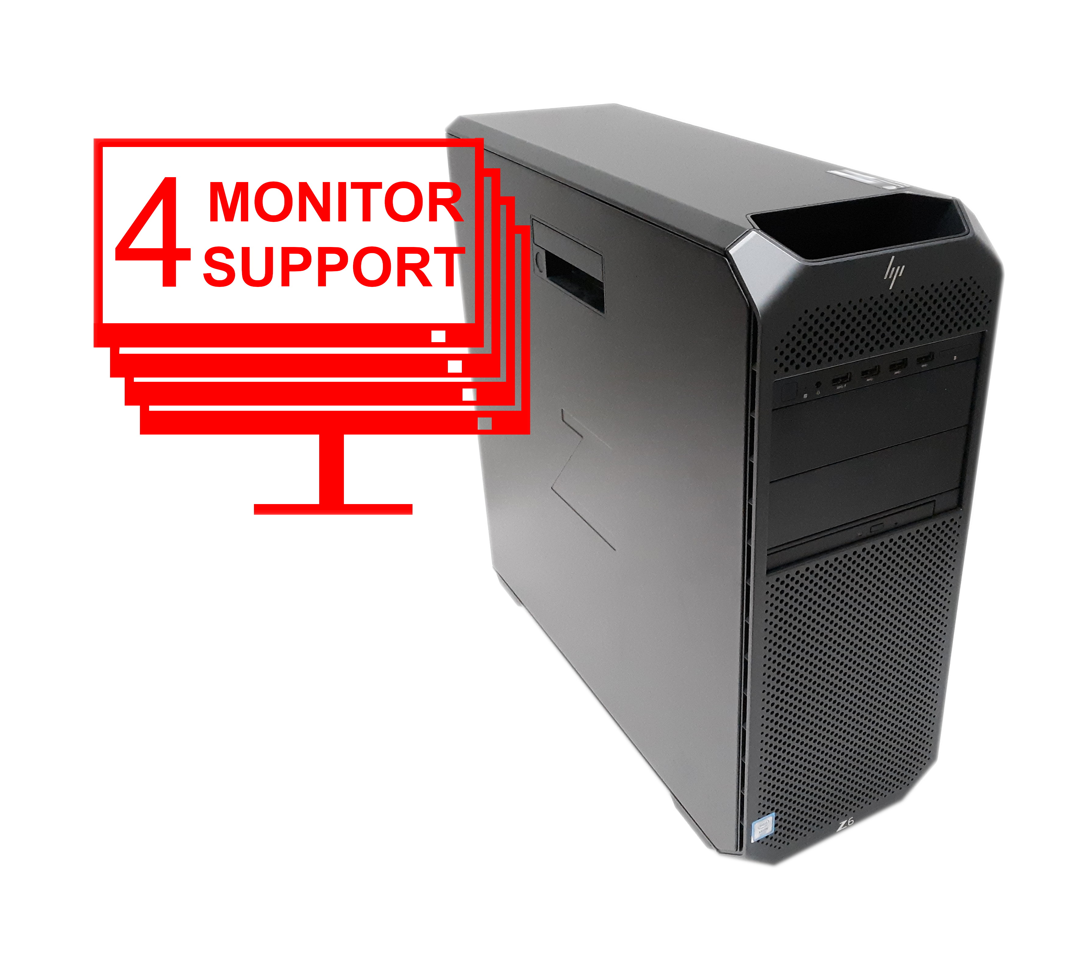 HP Z6 G4 Workstation Xeon Bronze 3106 8C 8T RAM 32GB NVMe 256GB HDD 1TB NVS510