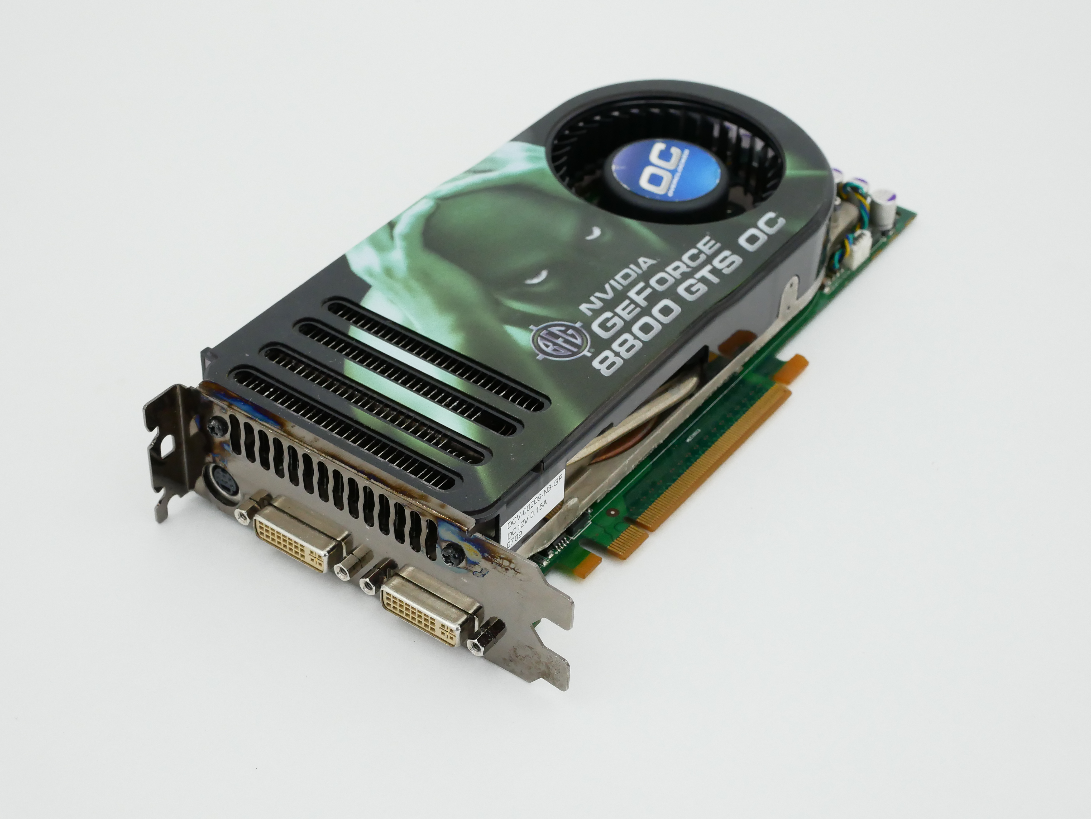 BFG nVIDIA GeForce 8800 GTS OC 512MB PCI-E x16 Dual DVI 900-10356-0000-100