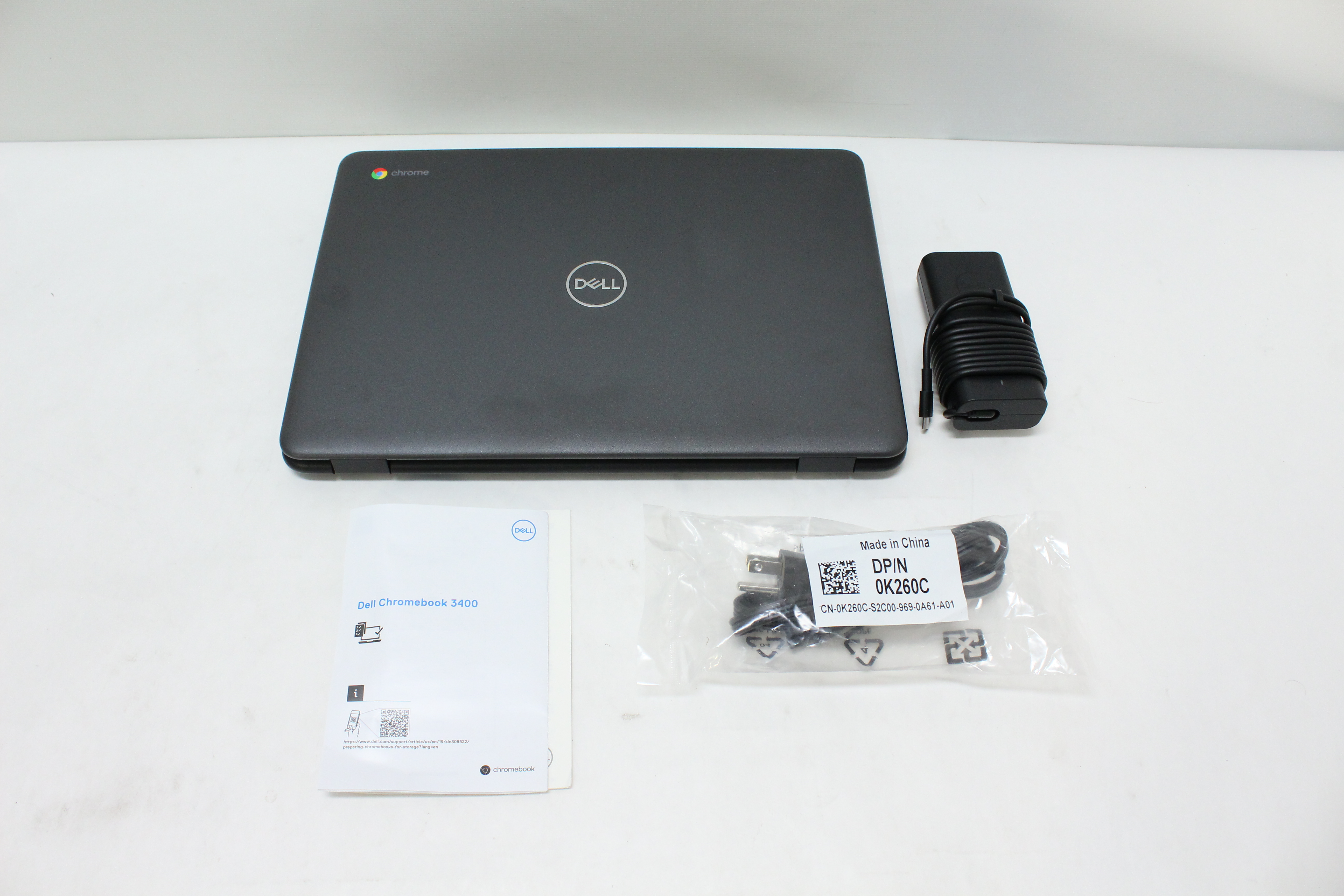 Dell Chromebook 3400 14" Celeron N4000 1.1GHZ RAM 4GB eMMC 32GB K7HM4