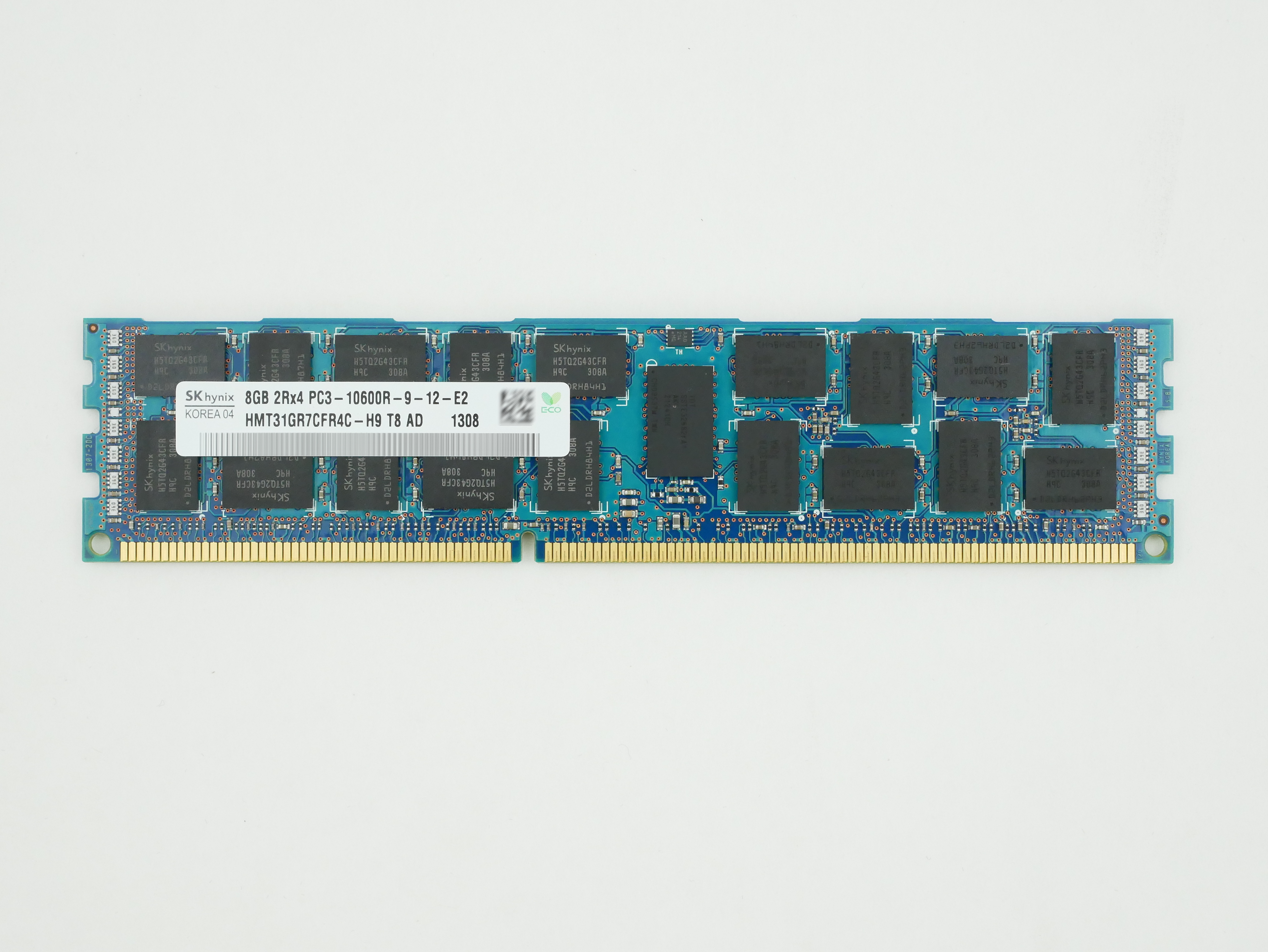 Hynix 8GB PC3-10600R DDR3-1333MHz ECC Registered CL9 DIMM HMT31GR7CFR4C-H9