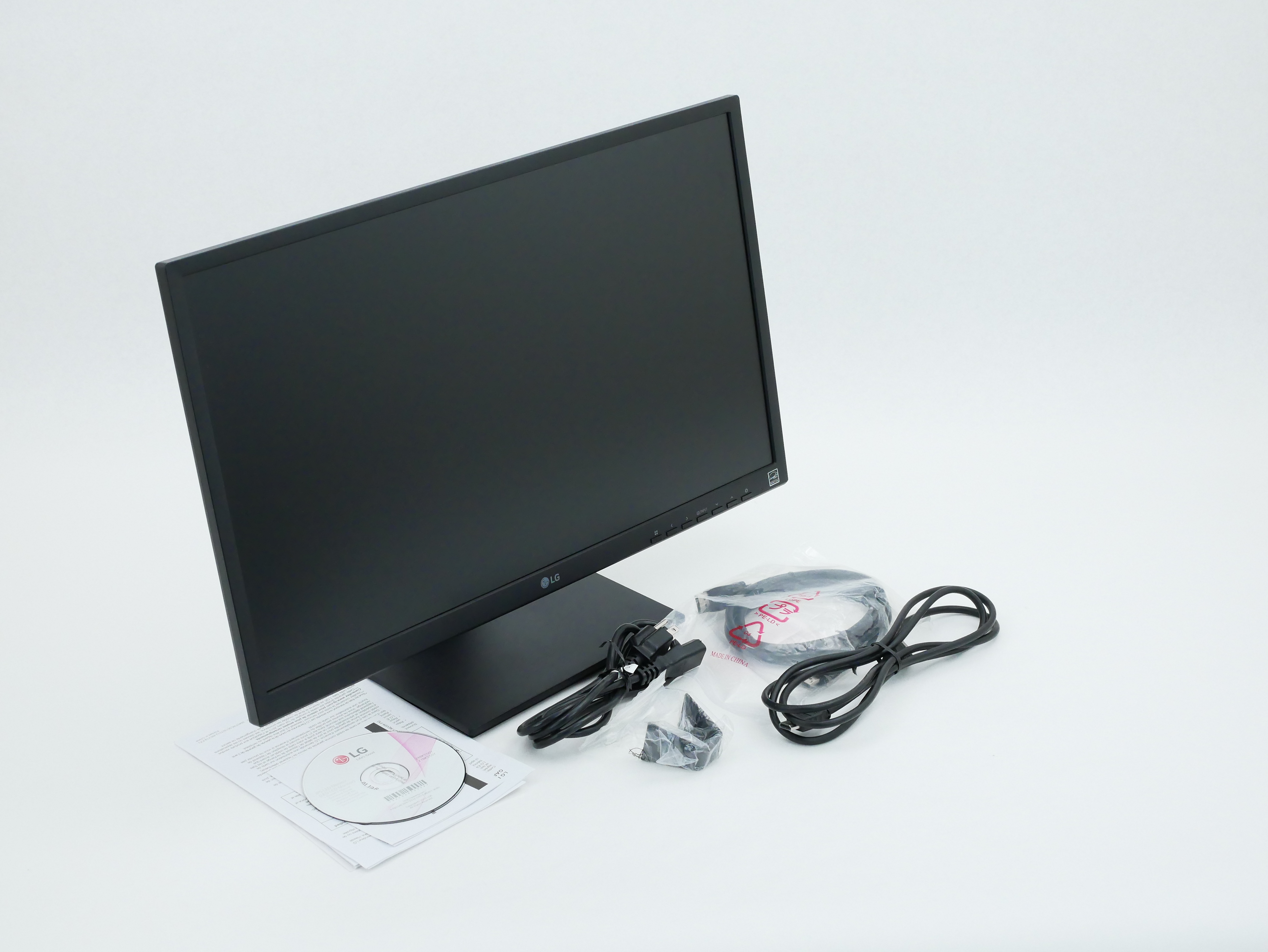 LG 24" Class LED IPS Multi-tasking Monitor Full HD 1080p 5ms 24BK550Y-B