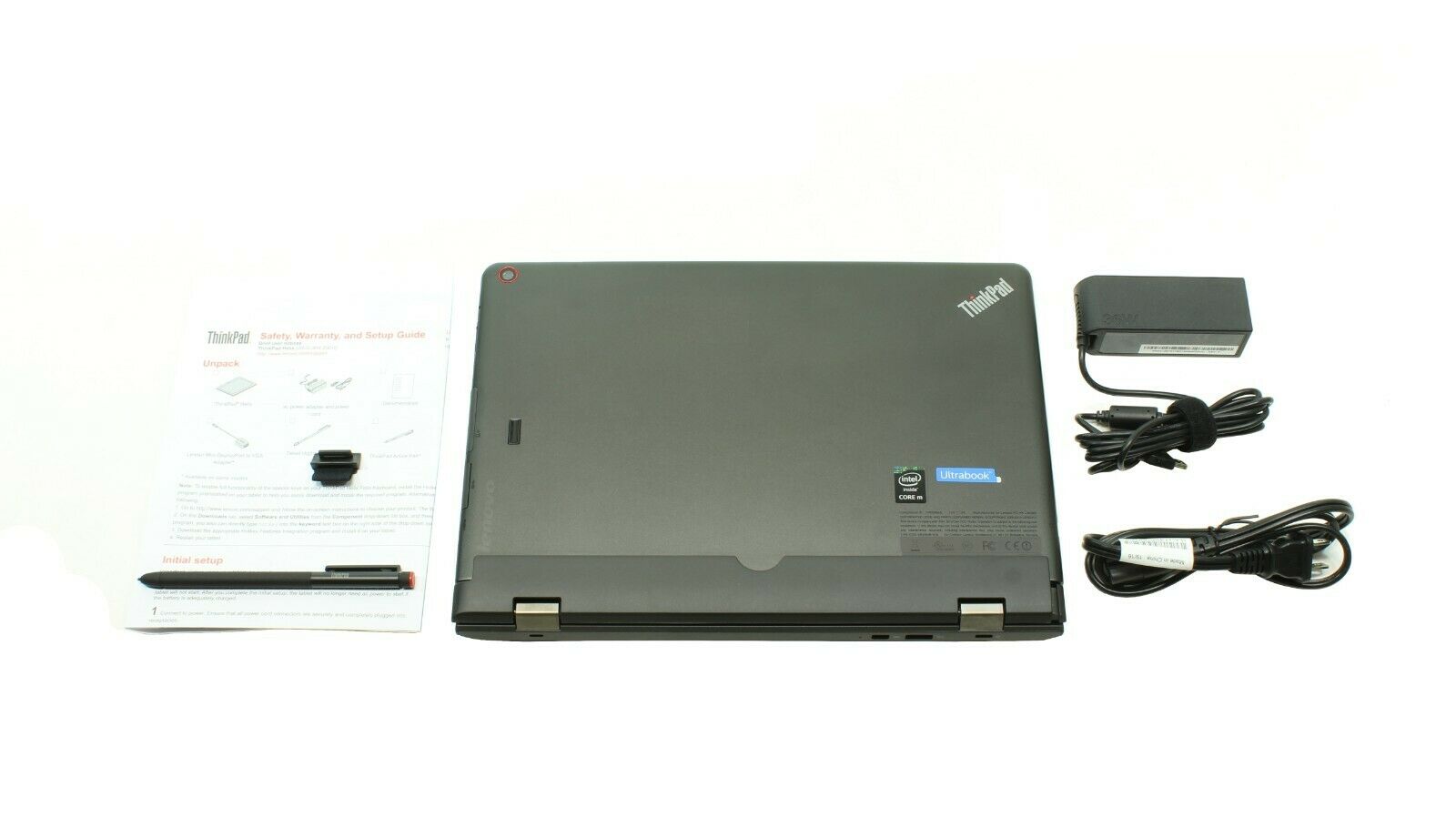 Lenovo ThinkPad Helix Gen 2 11.6 Touch Convertible Intel Core M-5Y10c 0.8Ghz Ram 4Gb SSD M.2 128Gb Win 10 Pro 20CG006RUS