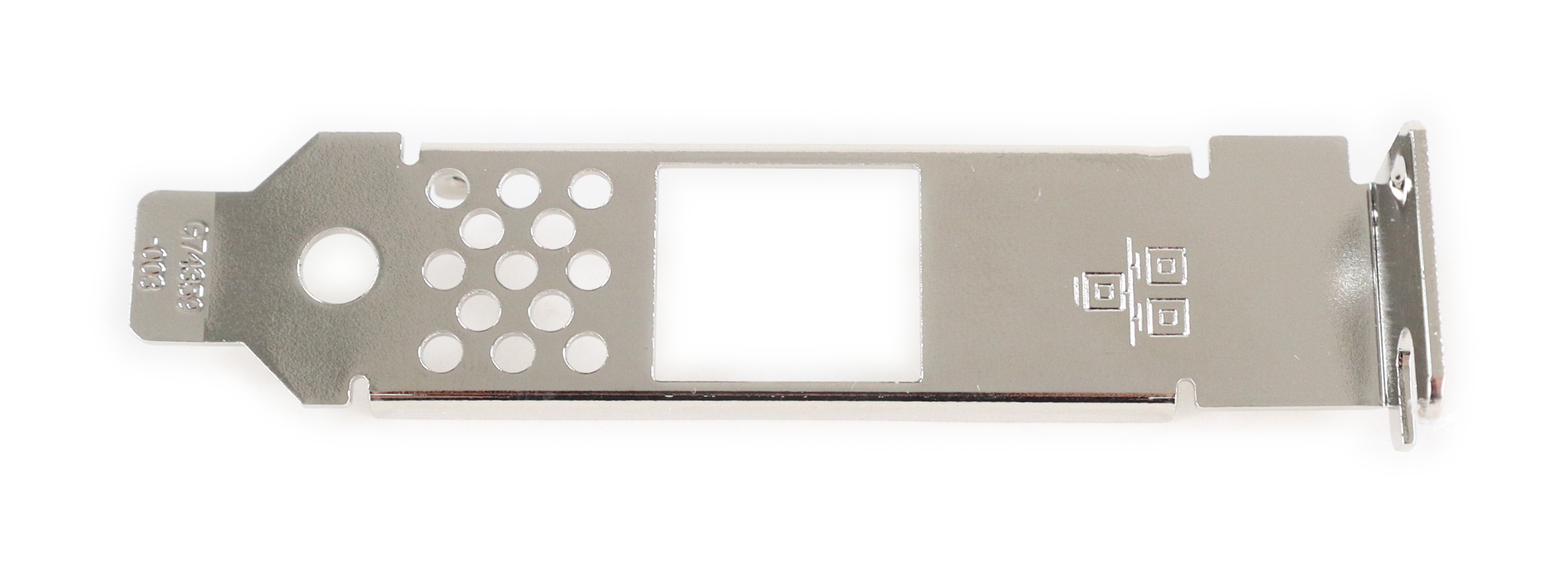 Low profile bracket for Intel Ethernet I210-T1 GbE NIC PN PCIe x1 Single port G74359-003