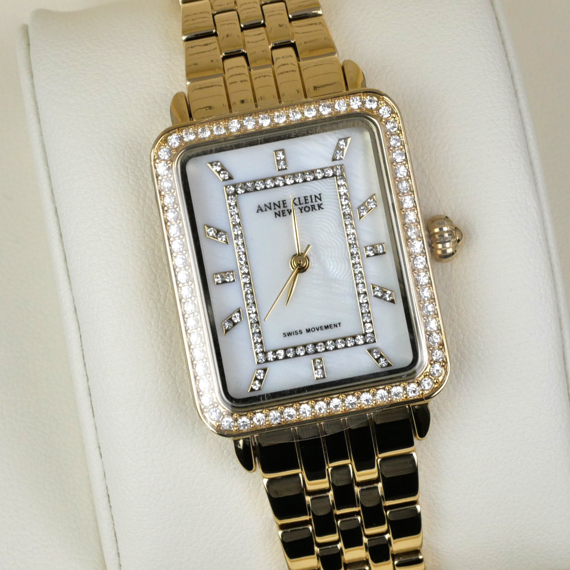 Anne Klein New York Ladies Watch Mother 0f Pearl Dial 12/2332MPGB