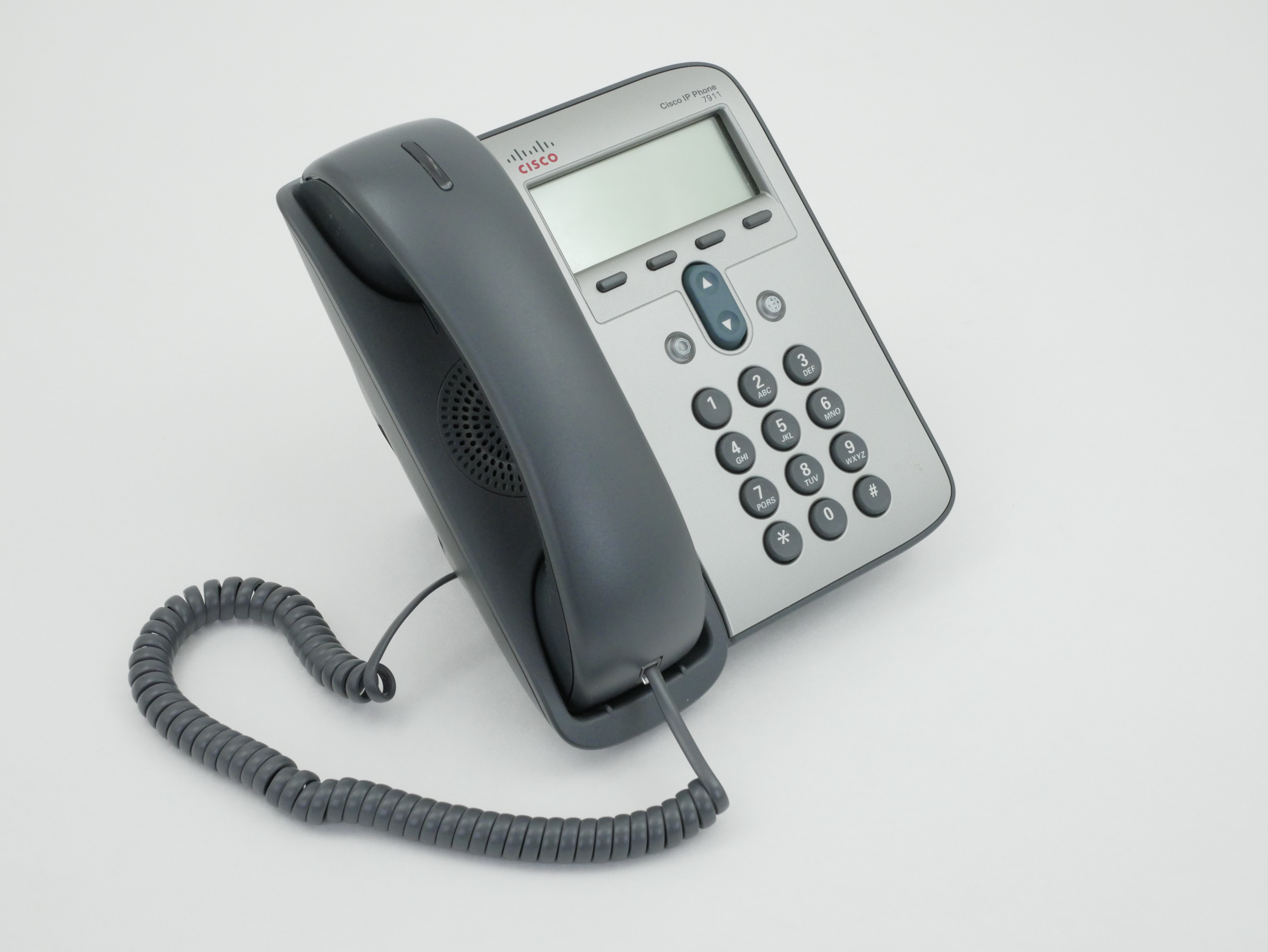 Cisco Unified IP Phone 7911 Series VOIP PoE LCD Business Phone CP-7911G