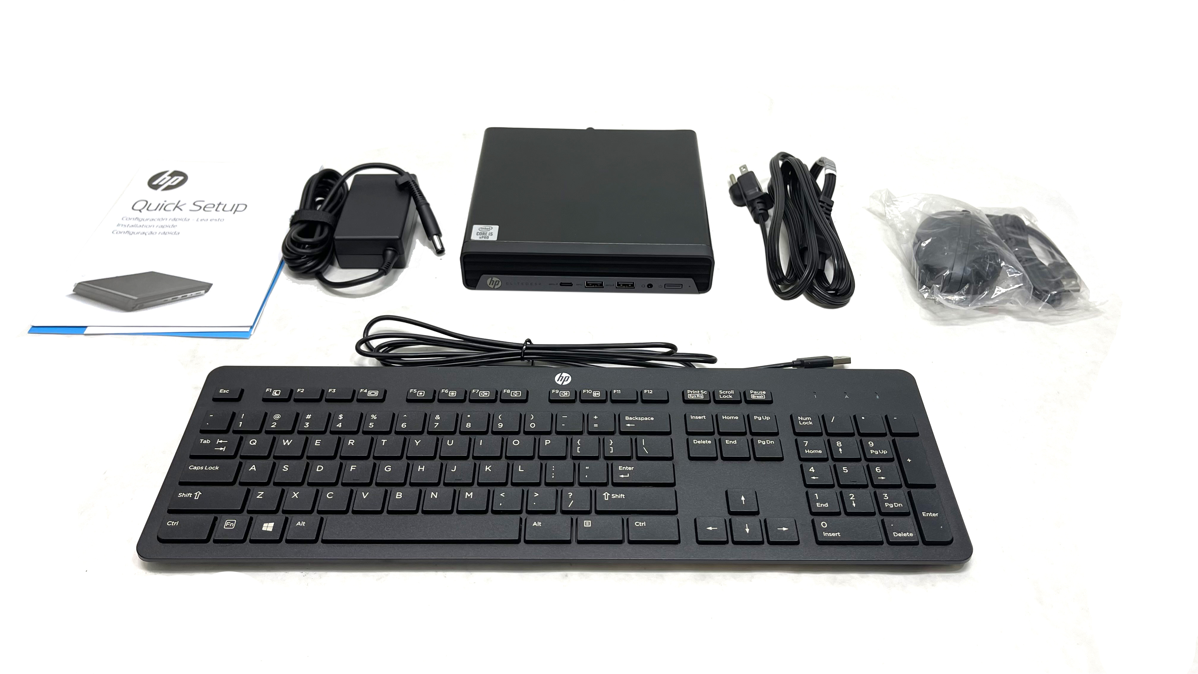 HP EliteDesk 800 G6 Intel Core I5-10500T 2.3GHz M.2 256Gb RAM 8Gb Win10 20H61UT#ABA