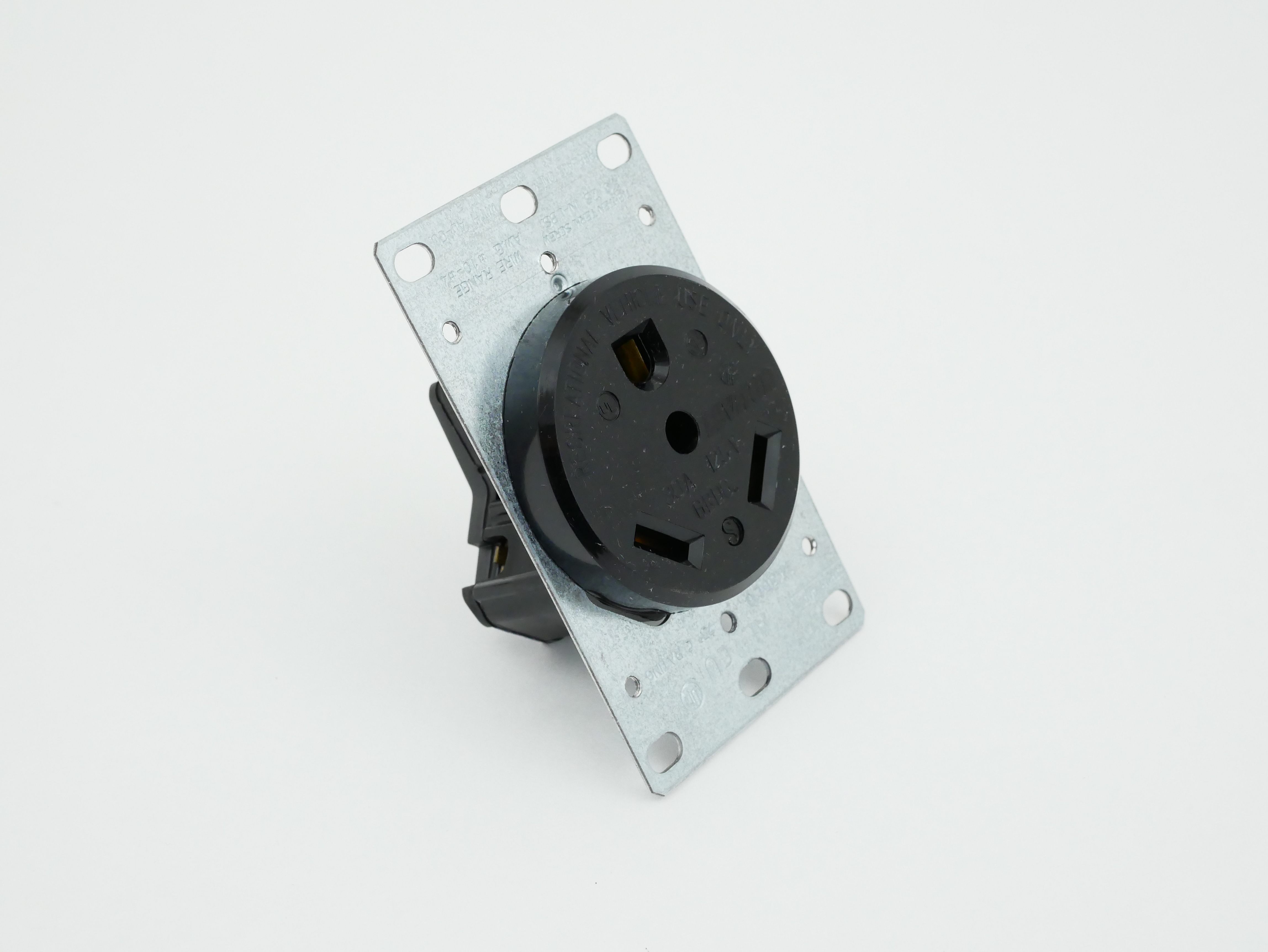 Leviton NEMA TT-30R 125V 30A Single Flush Mounting Range Receptacle
