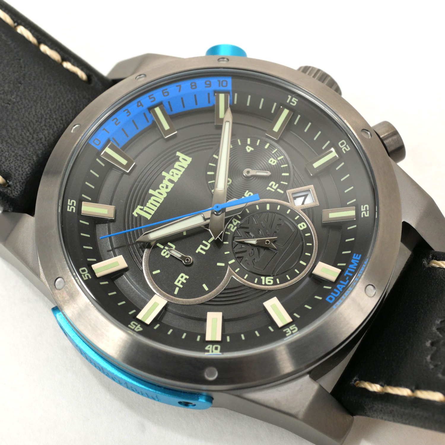 Timberland Sherbrook Men's Watch Black Dial / Black Leather