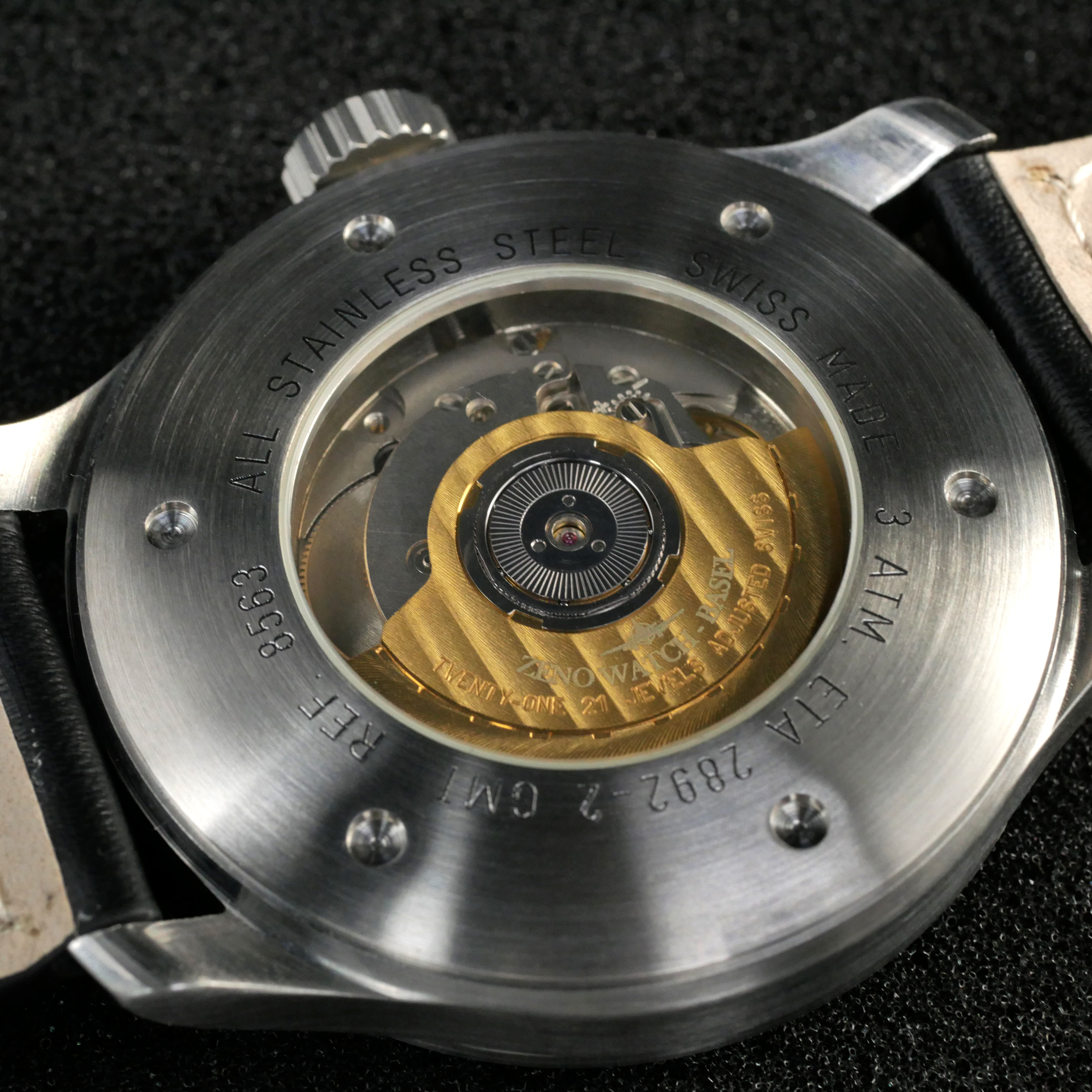 Zeno-Watch Basel OS Pilot GMT (Dual Time) Swiss Men's Watch 47.5mm 3ATM 8563-a1