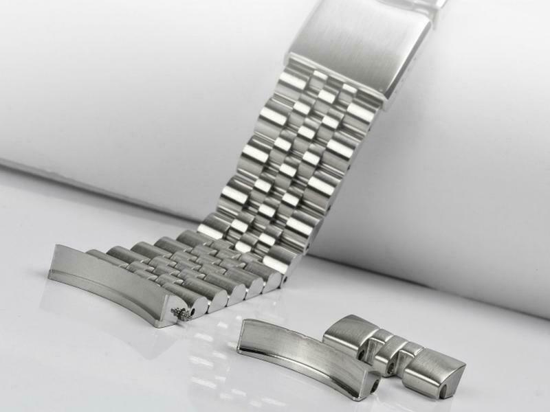 Steinhart Jubilee Bracelet Ocean Curved Stainless Steel Watch 39 20x16mm including endlinks 211-0899