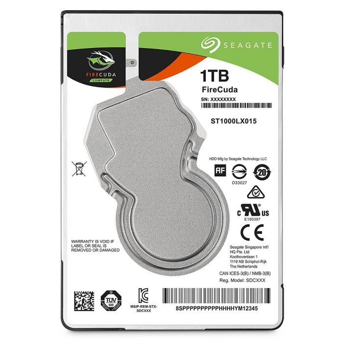 Seagate 1Tb 5.4K Sata 2.5In Hdd SEA-ST1000LX015